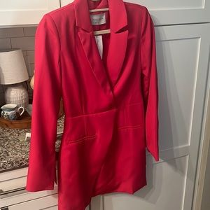 Beautiful Hot Pink blazer dress